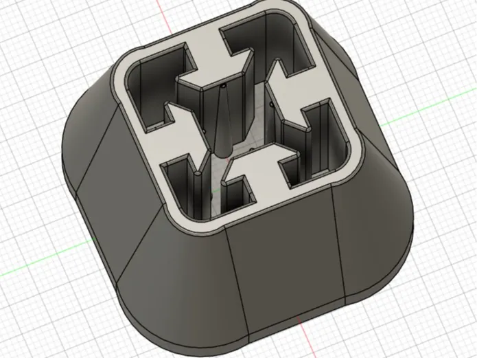 1010 T-Slot foot