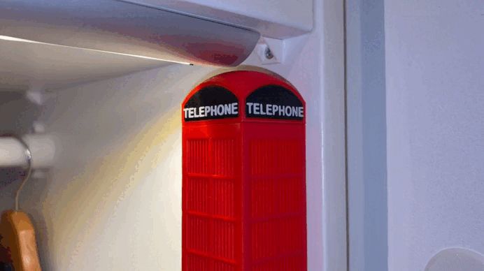 BoX senteur cabine téléphonique anglaise IKEA PAX