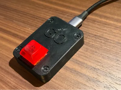 Go Button - Based on Adafruit NeoKey Trinkey