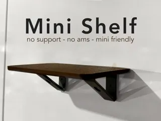 Mini Wall Shelf (no ams/no support/a1 mini)