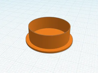 Disposable Water Bottle Holder (Print at 115%)
