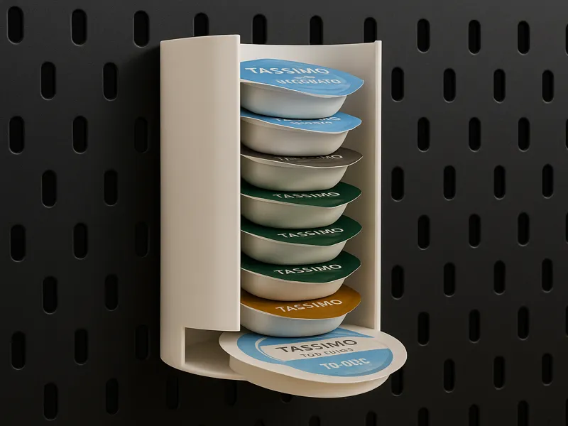Tassimo Kapselhalter für IKEA Skådis