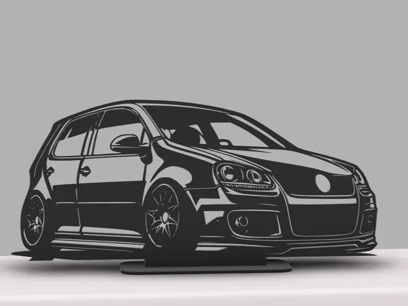 VW Golf MK5 R32 Silhouette II