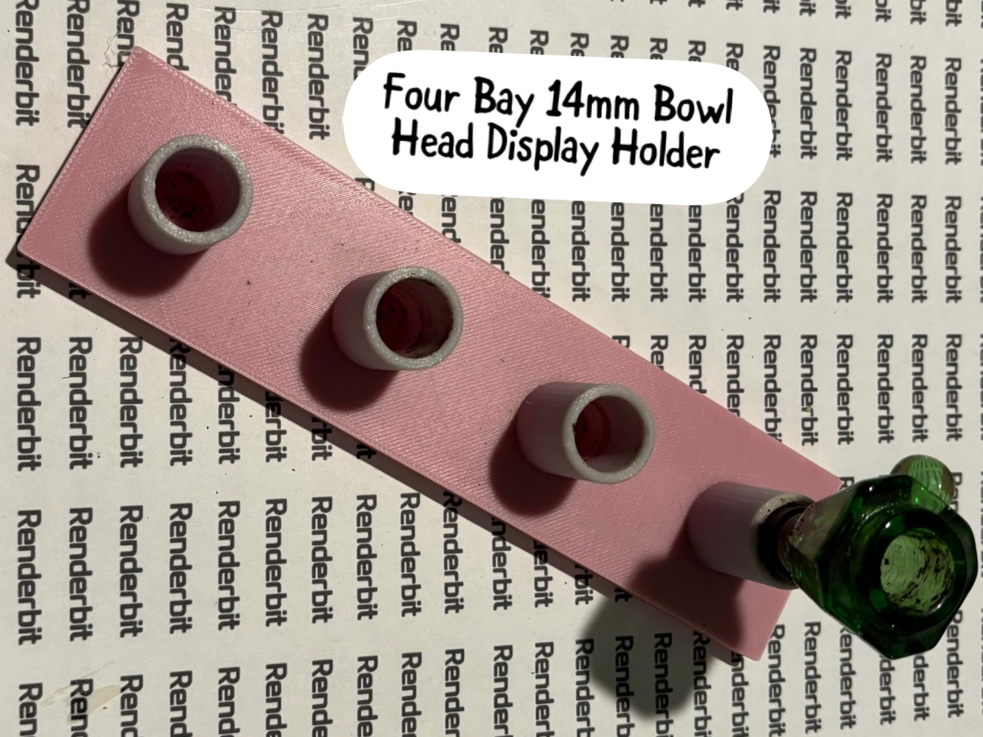 14mm Glass Bowl Holder – 4 Slot