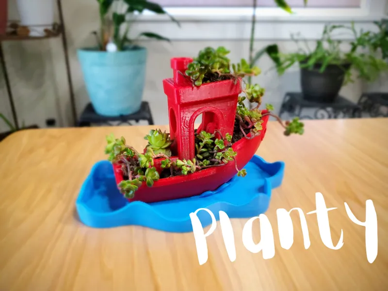 Planty - The 3DBenchy Planter