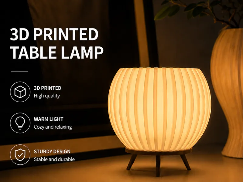 Mordern table lamp