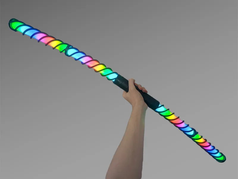 Spiral Scepter (LED Props Kit)