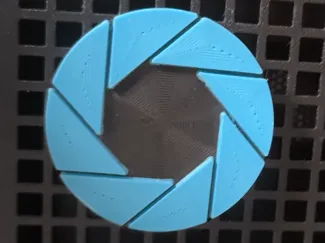 光圈科技 圆形LOGO冰箱贴