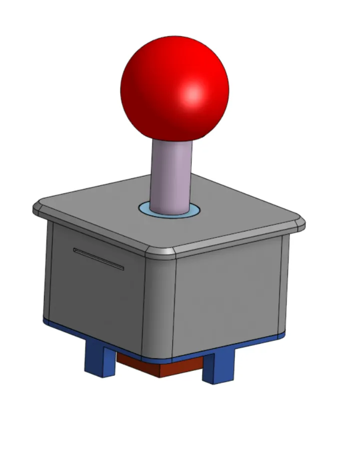 Arcade Joystick - Free 3D Print Model - MakerWorld