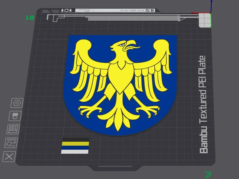 Coat of arms of Silesia (Silesian Eagle, Polska)