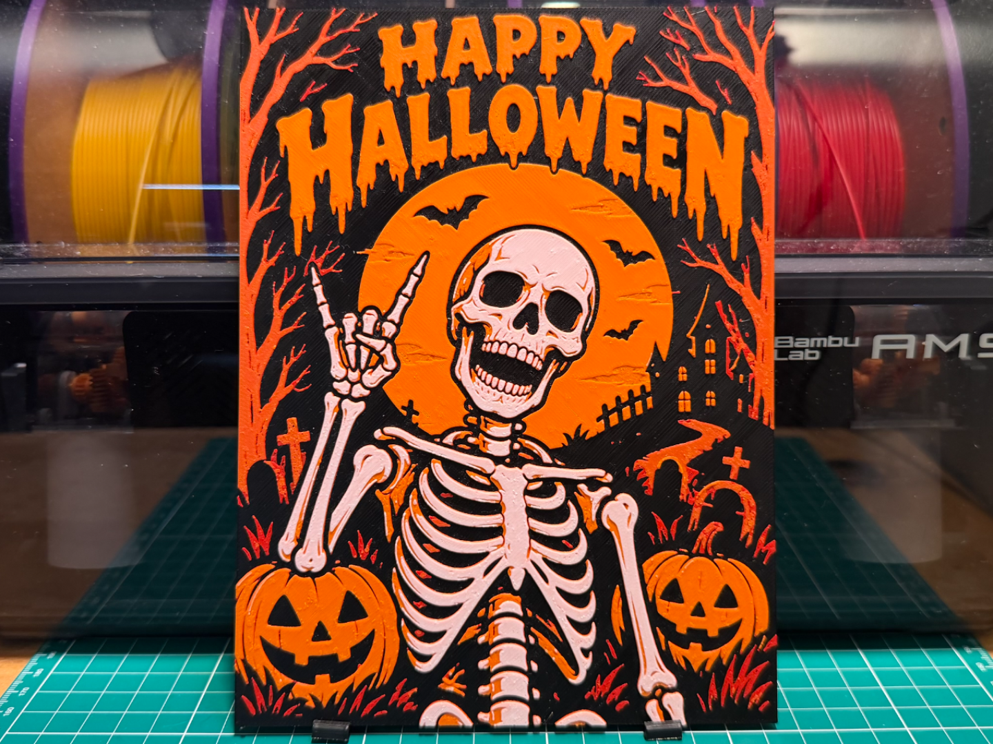 Halloween Poster 3D model