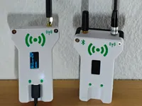 Case with LoRa and Bluetooth antenna