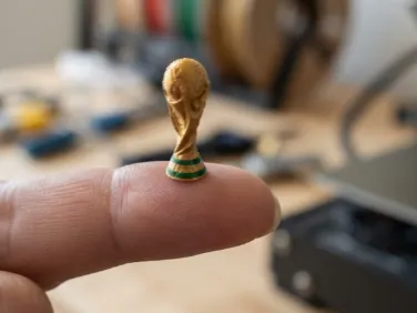 World's Smallest World Cup Trophy