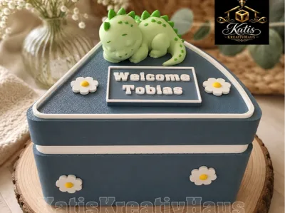 Cake Slice - Dino - Gift - customizable