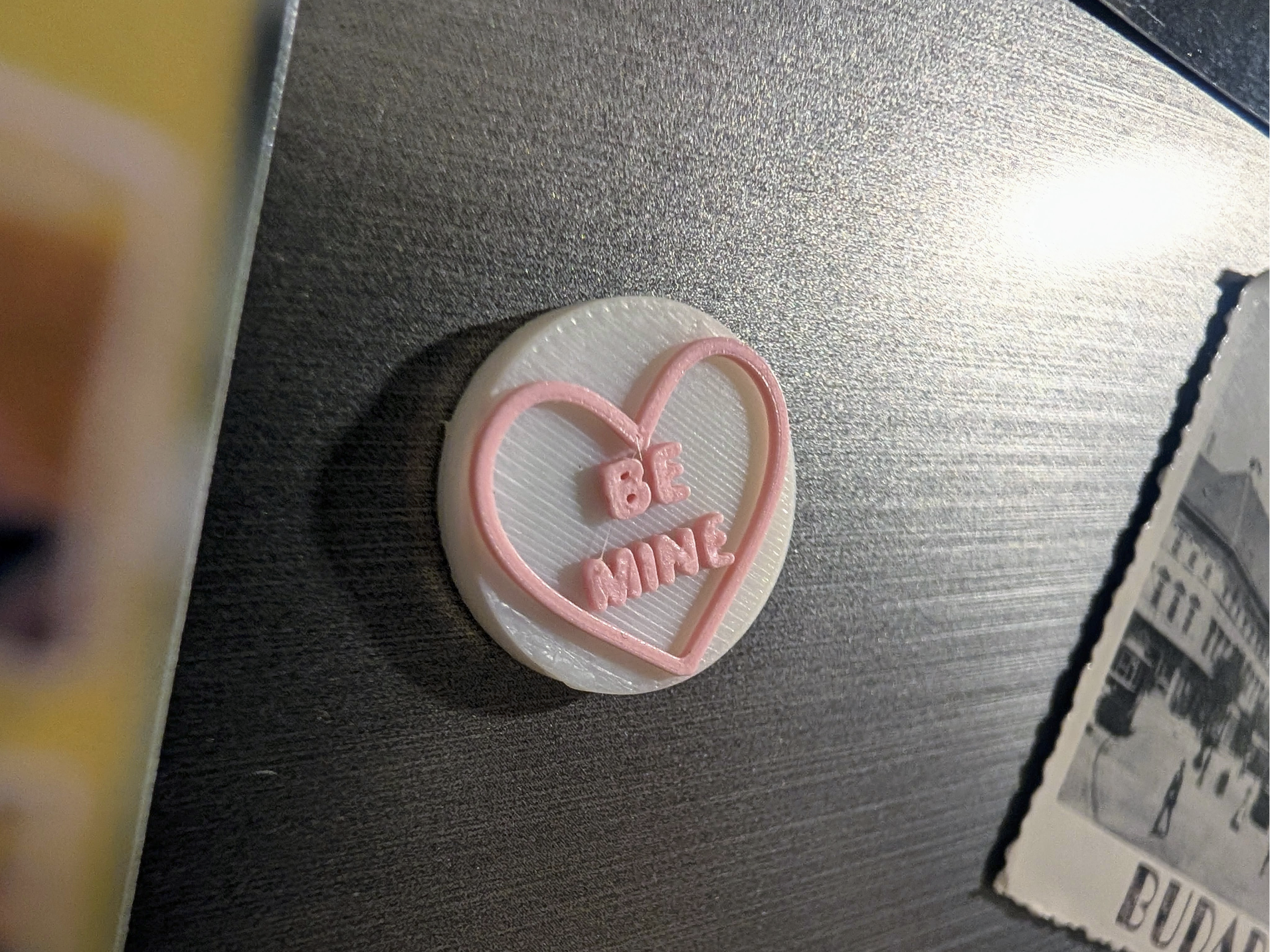 Be Mine - Candy Love Heart Fridge Magnet
