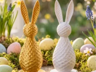 Easter Bunny Textured