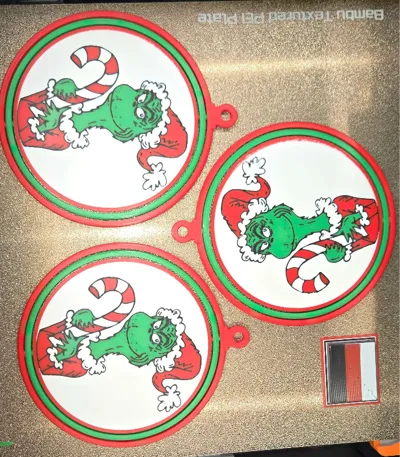 Spinning Grinch Ornament