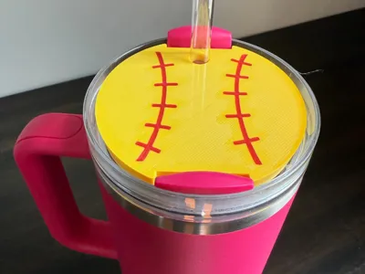 Softball Topper for Stanley 40oz Tumblers