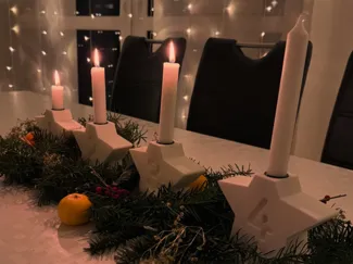 Advent Wreath Stars