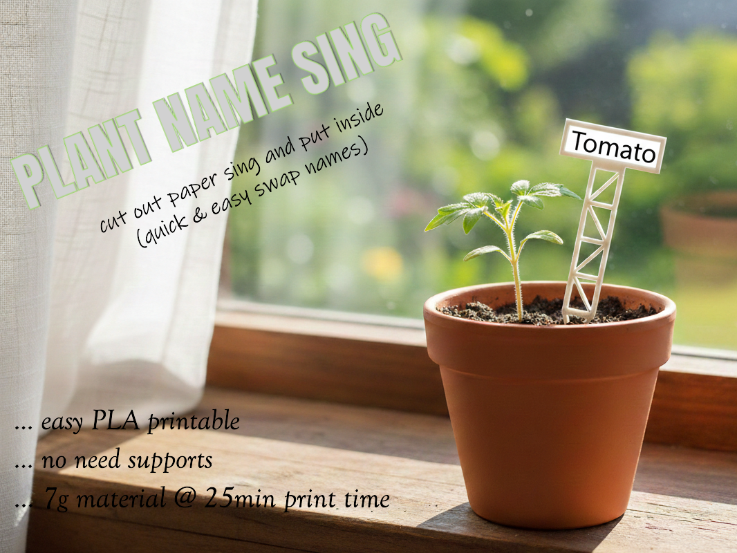 Plant name sing. (paper name cut out and insert.)