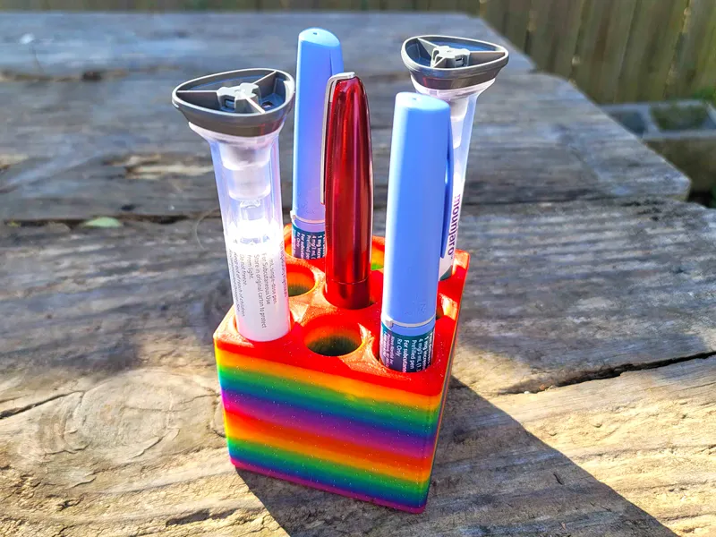 Organizer For 9 Insulin/GLP-1 Injection Pens