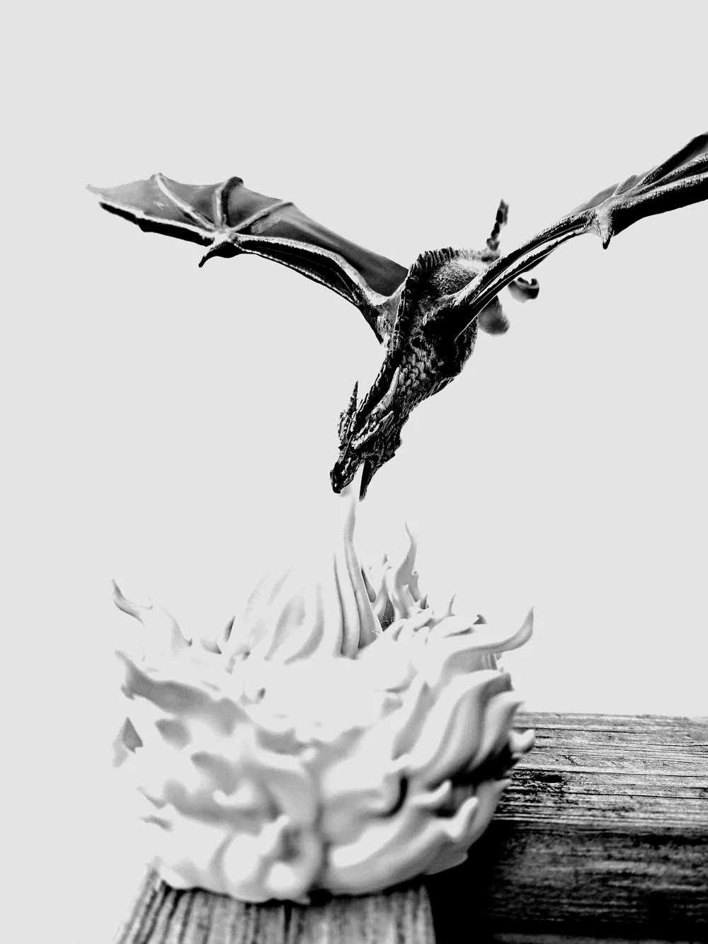Dragon Breathing Fire Lamp - Free 3D Print Model - MakerWorld