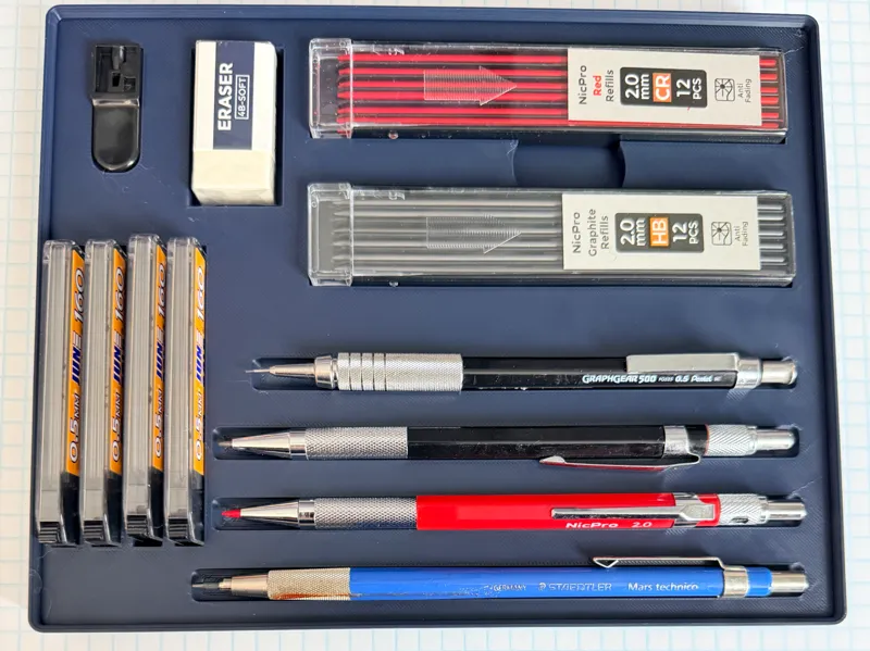 Gridfinity Mechanical Pencil Holder
