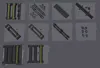 [H2] All Parts for 2x AMS2 w/Ext + Back Brace + Plate Holder