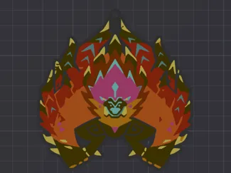 Monster Hunter Ajarakan Schlüsselanhänger