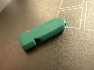 Full plate of 44 blank LOUD whistles, NO AMS