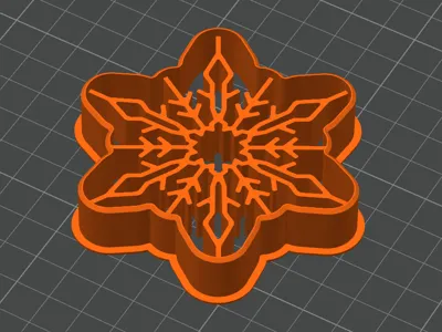 Christmas Snowflake Cookie Cuter