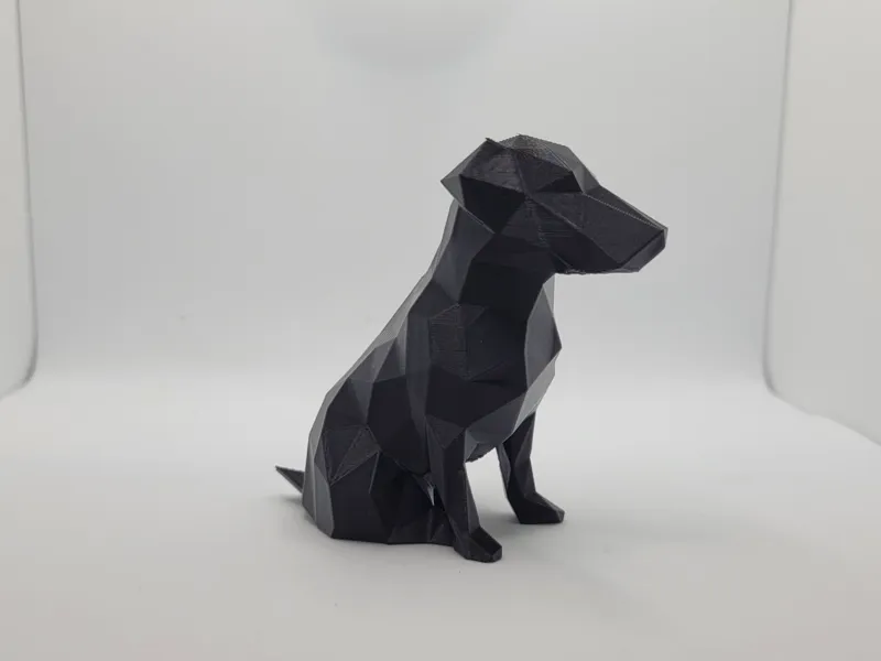 Low Poly Jack Russell Terrier