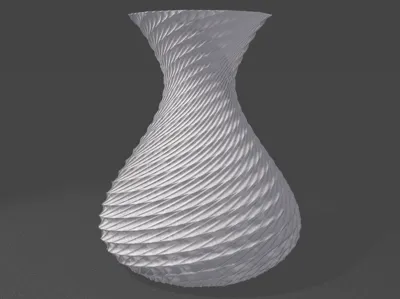 Arcadian Vase – Spiral – Model 1.0