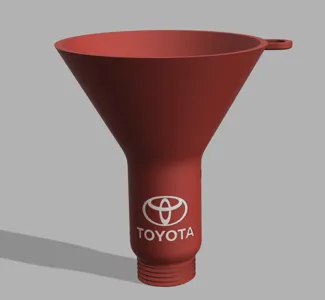 Toyota & Lexus Screw on Oil Funnel with Cap