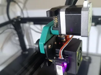 Ender 5 Plus direct drive brackets for MK8 hot end