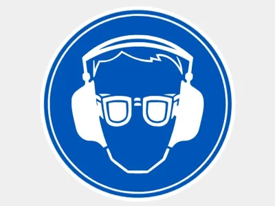 Mandatory Sign Headphones
