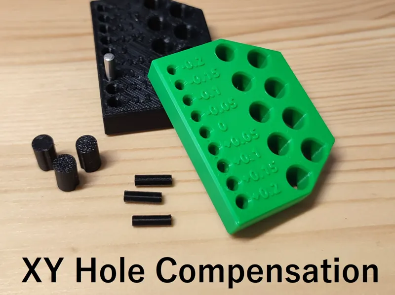 XY hole compensation tool