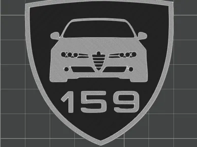 Alfa Romeo 159 Keychain