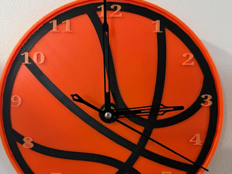 Basketball Wall Clock