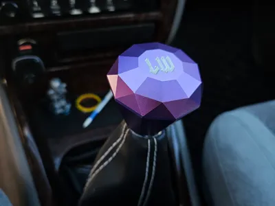 M12x1.25 - M20x1.5 adapter threaded (shift knob)