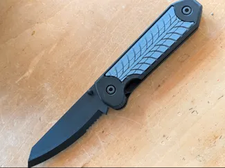 3D Folding Locking Pocket Knife