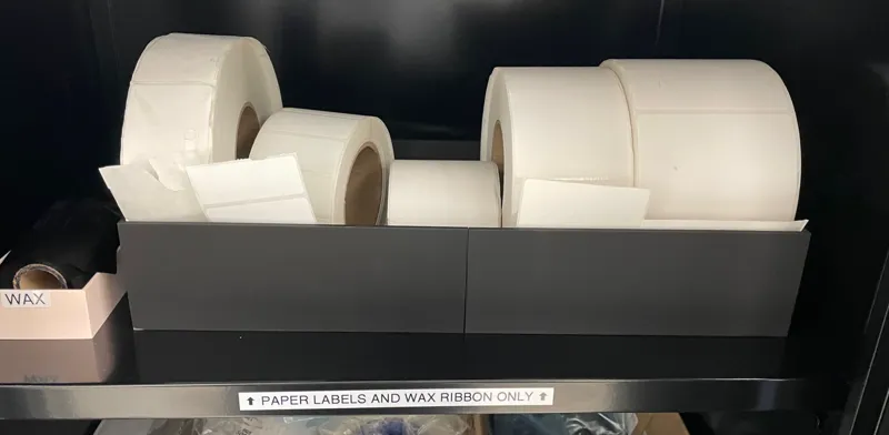 brady label roll holder for cabinet