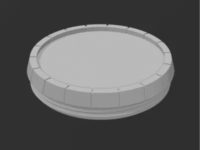 Whisky Barrel for Glencairn glass 2mm deeper lid