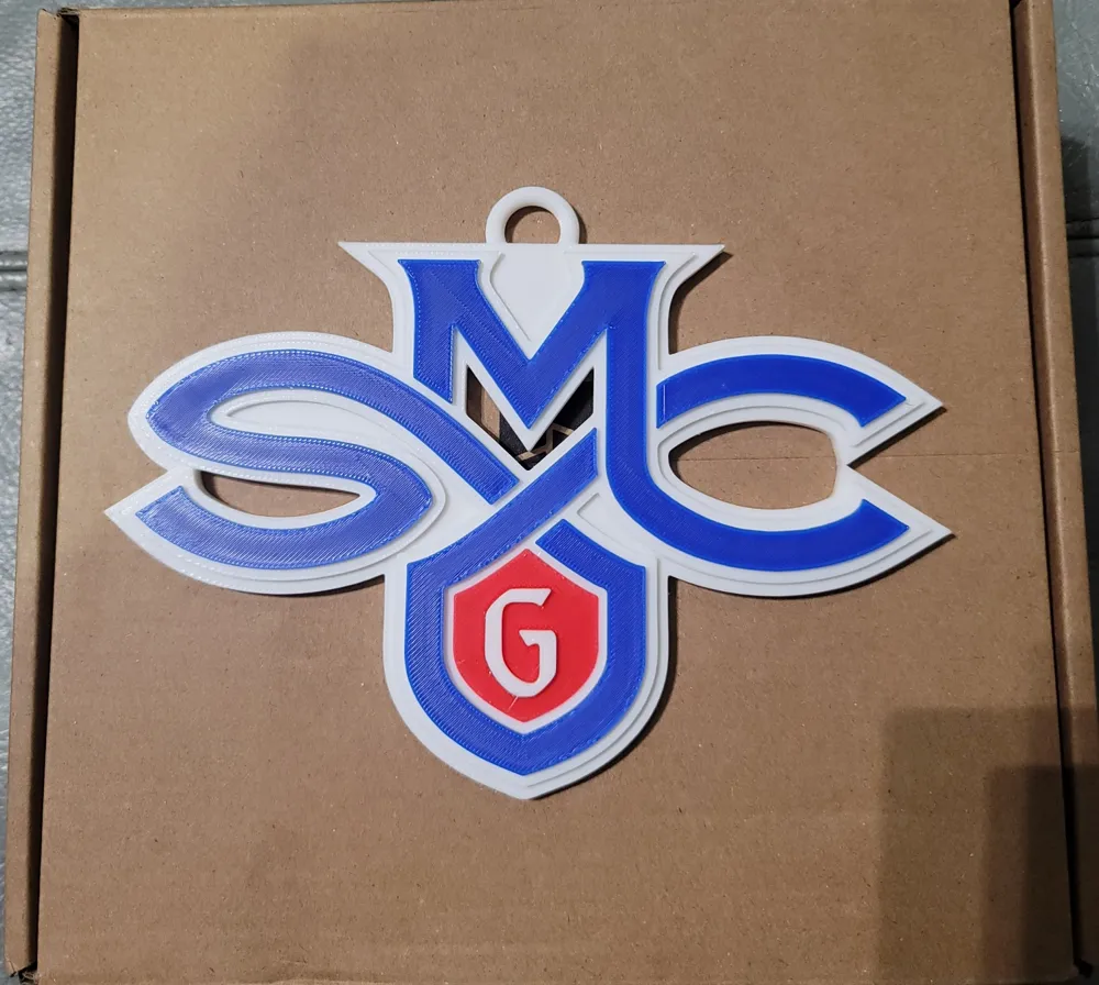SAINT MARY'S COLLEGE 3d logo 180mm series by mercadogarzas - MakerWorld