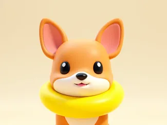 corgi statue
