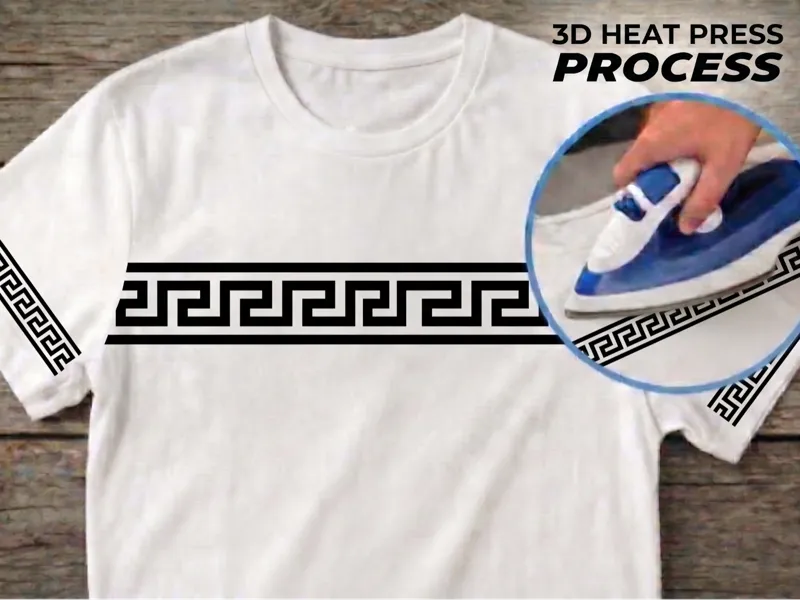 T-shirt Print - Meander