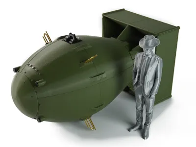 Atomic Bomb ("Fat Man") 1:10 Scale
