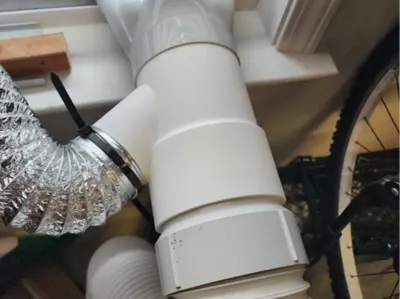 120MM Y-Duct with 80mm input