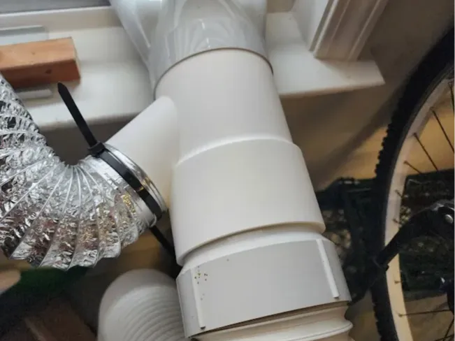 120MM Y-Duct with 80mm input