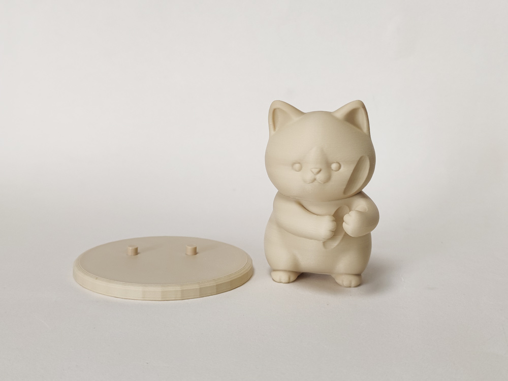 Miniatura 1 do modelo 3D 猫咪 笔筒 笔架